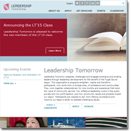 Leadership Tomorrow Website